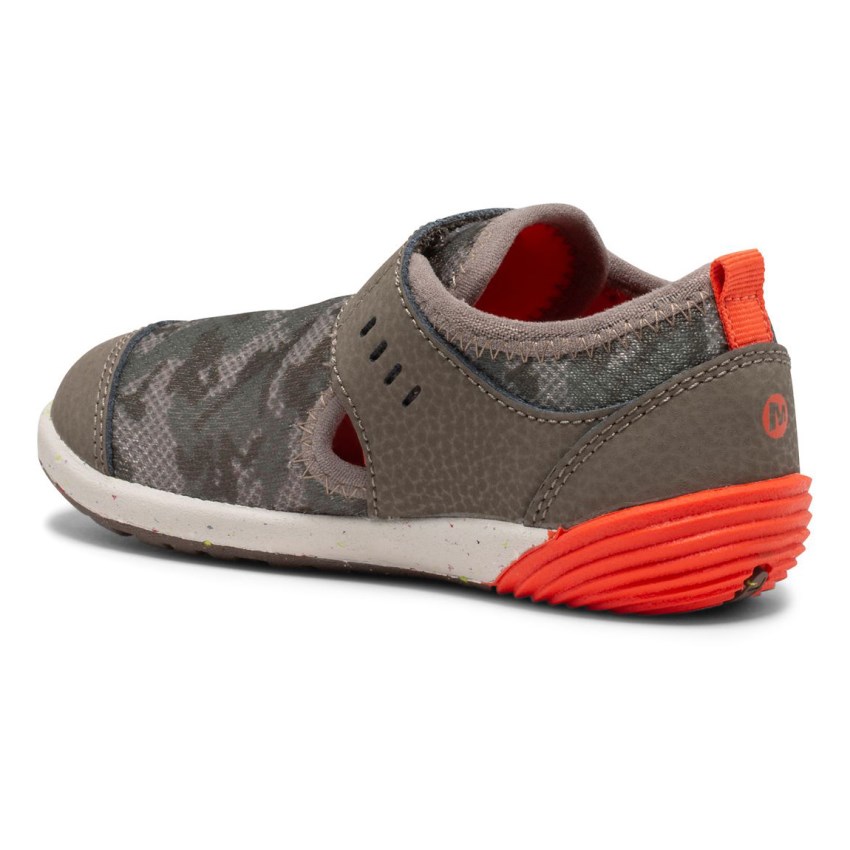 Basket Merrell Bare Steps H2O Grise Foncé Enfant | Y.F.MFZY